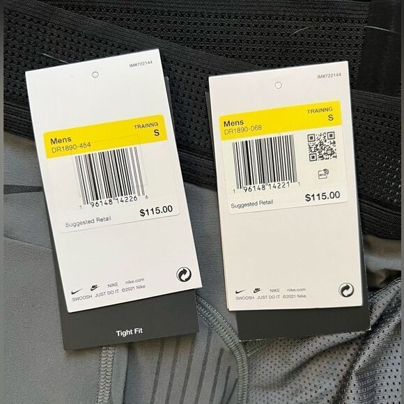 Lot of 2: Nike A.P.S. Dri-FIT ADV Running Tights Iron - Picture 3 of 4